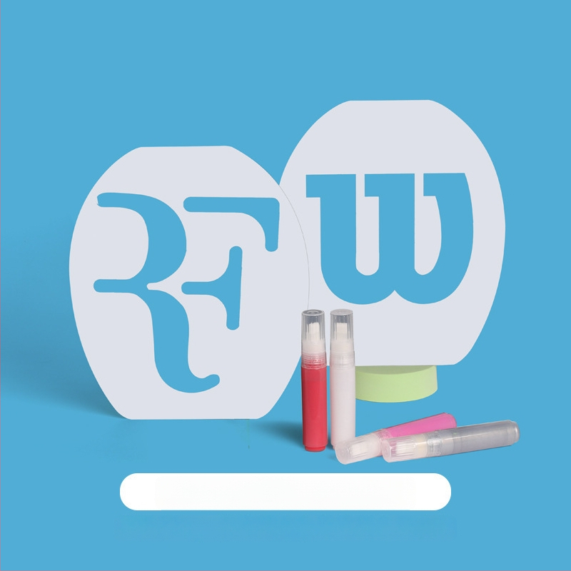 Πίνακας Λογοτύπου Τένις Ρακέτας — Επιφανειακή Σήμανση Λογοτύπου για Διακόσμηση Ρακέτας (Μάρκα: Άλλη; Υλικό: Άλλο; Προέλευση: Άλλη; Εφαρμοστικά Σενάρια: Άλλα; Κατηγορία: Τένις)