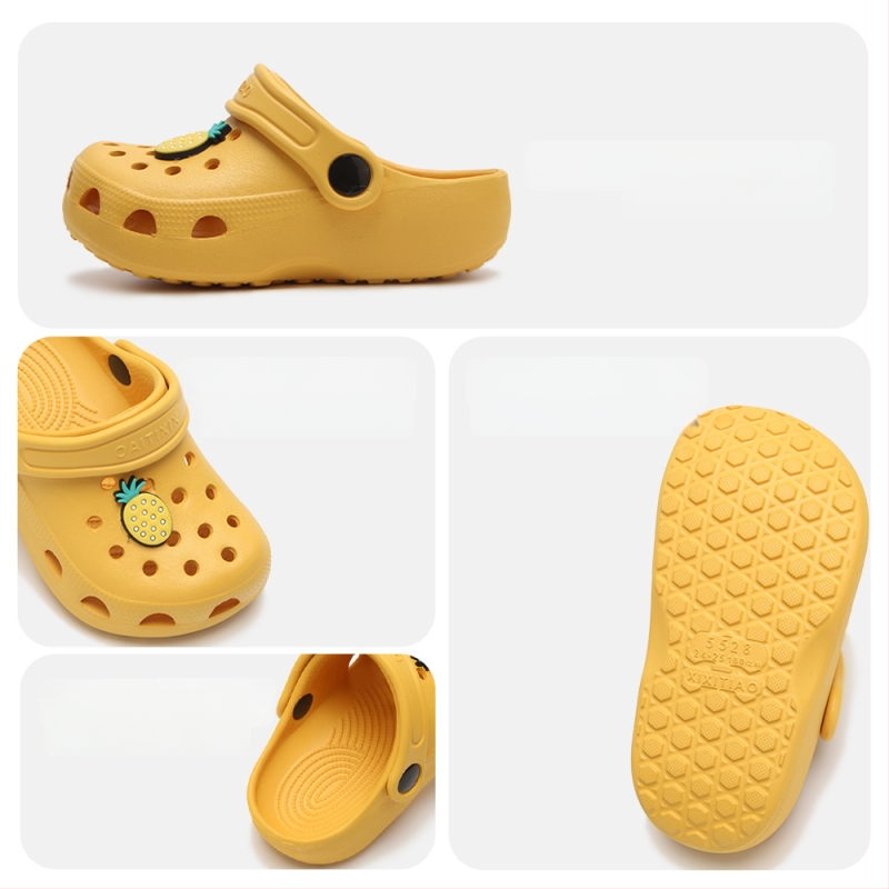 Sandale copii din EVA - unisex, EVA partea superioară, pentru 7-12 ani, vara 2025, stil zilnic casual