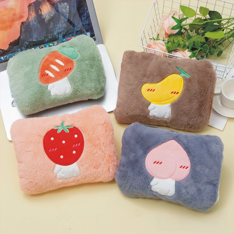 Recipient de apă fierbinte reîncărcabil cu design pluș caricatural (seria W) – 220V, 500W, încălzire prin încărcare, controlul temperaturii 65°C