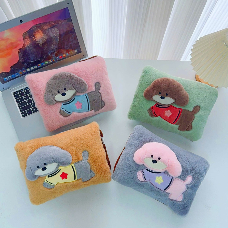 Recipient de apă fierbinte reîncărcabil cu design pluș caricatural (seria W) – 220V, 500W, încălzire prin încărcare, controlul temperaturii 65°C