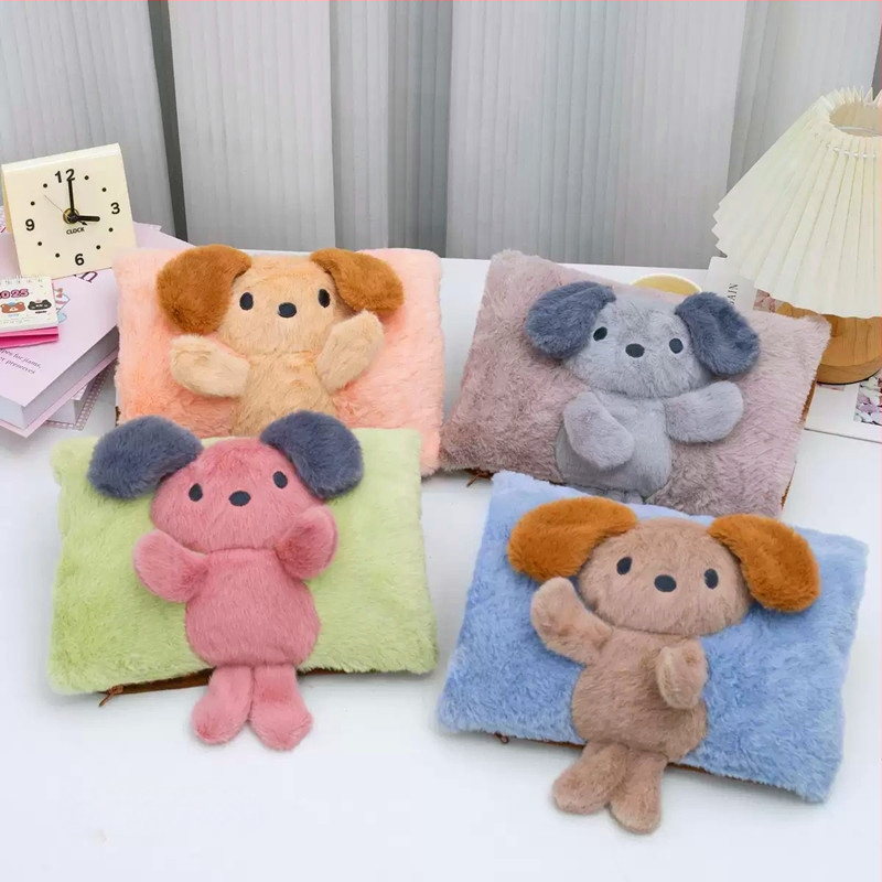 Recipient de apă fierbinte reîncărcabil cu design pluș caricatural (seria W) – 220V, 500W, încălzire prin încărcare, controlul temperaturii 65°C