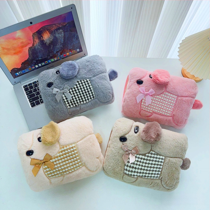 Recipient de apă fierbinte reîncărcabil cu design pluș caricatural (seria W) – 220V, 500W, încălzire prin încărcare, controlul temperaturii 65°C