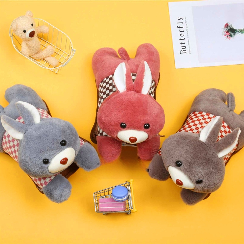 Recipient de apă fierbinte reîncărcabil cu design pluș caricatural (seria W) – 220V, 500W, încălzire prin încărcare, controlul temperaturii 65°C