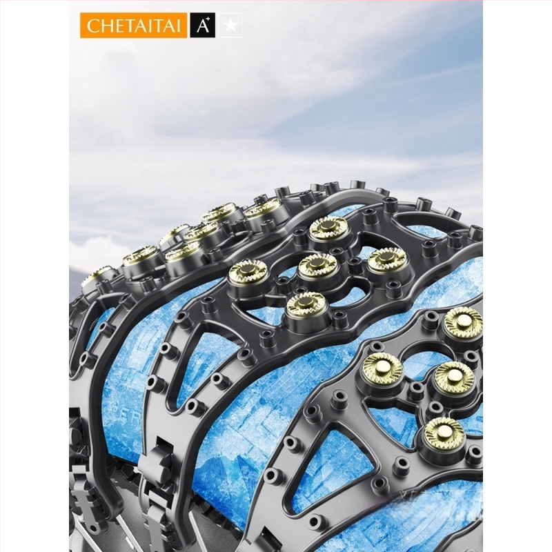 Csúszásgátló hólánc autókhoz és kis SUV-khoz, univerzális, gumiból készült, modell P180-2, cikkszám Ru126