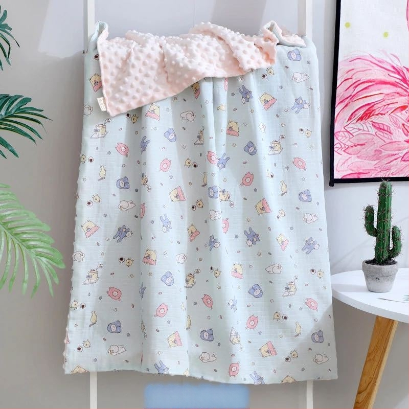 Mu Tong babapamut takaró, 300-500 g, 1-3 éveseknek, négy évszakos, modern egyszerű stílus