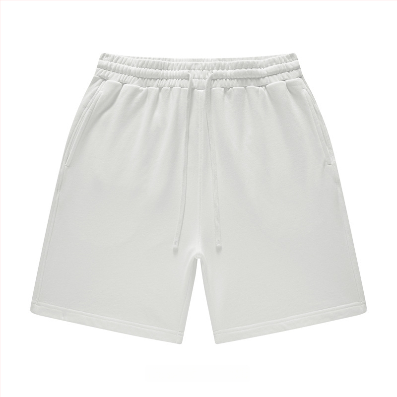 Ανδρικά και γυναικεία βαμβακερά σορτς με κορδόνι, χαλαρή γραμμή, μικροελαστικότητα, casual street style για καθημερινή χρήση