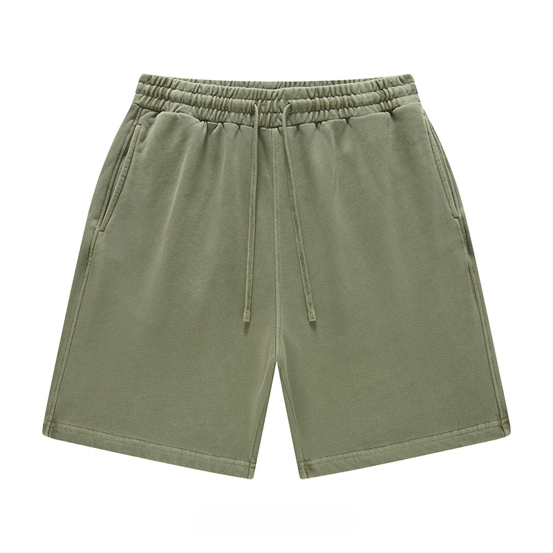 Ανδρικά και γυναικεία βαμβακερά σορτς με κορδόνι, χαλαρή γραμμή, μικροελαστικότητα, casual street style για καθημερινή χρήση