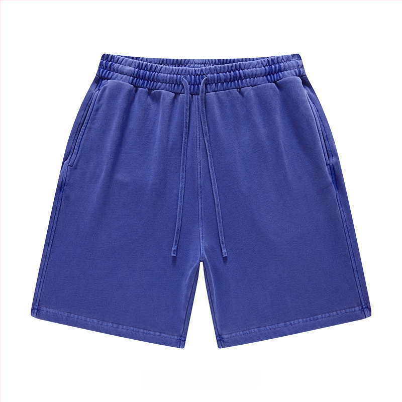 Ανδρικά και γυναικεία βαμβακερά σορτς με κορδόνι, χαλαρή γραμμή, μικροελαστικότητα, casual street style για καθημερινή χρήση