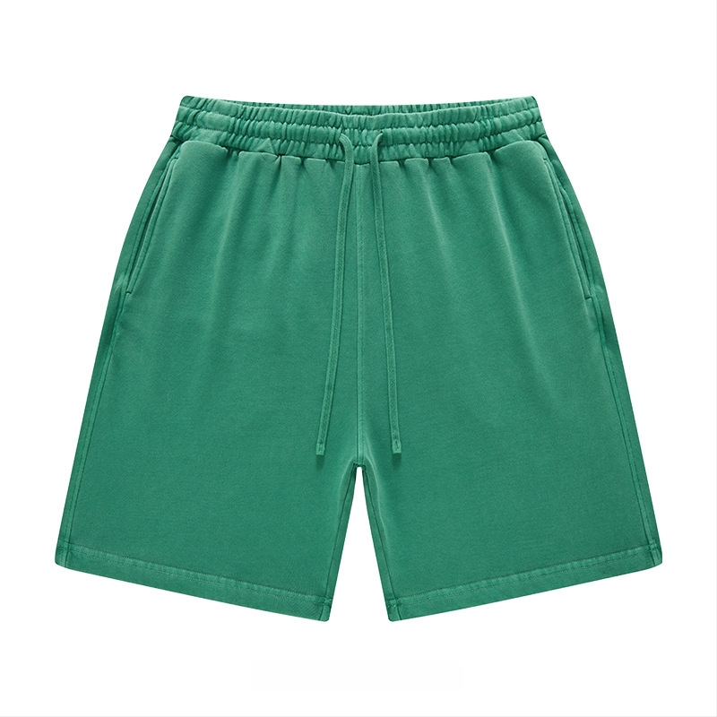 Ανδρικά και γυναικεία βαμβακερά σορτς με κορδόνι, χαλαρή γραμμή, μικροελαστικότητα, casual street style για καθημερινή χρήση