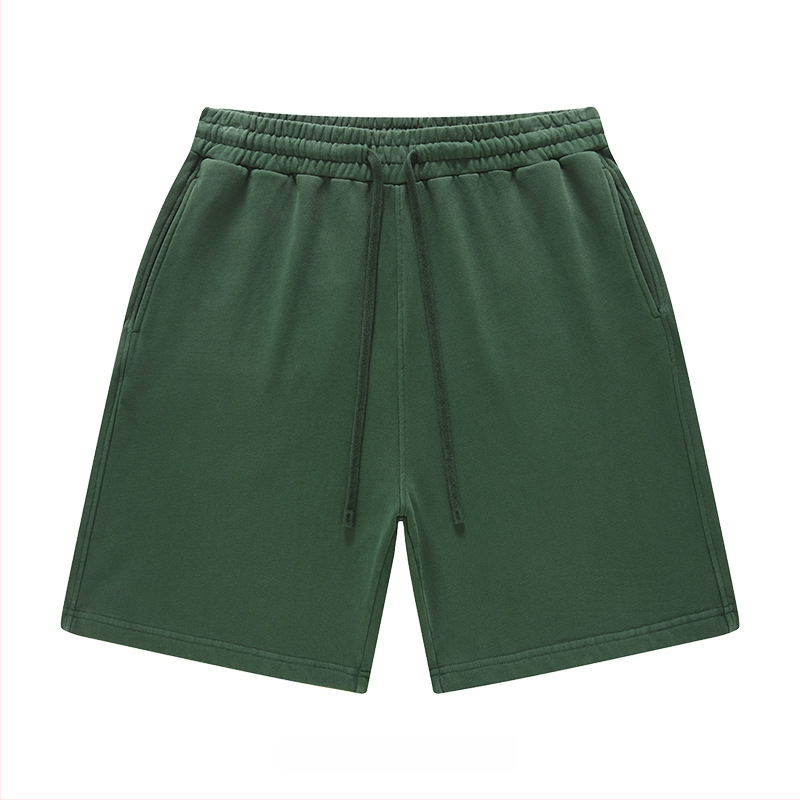 Ανδρικά και γυναικεία βαμβακερά σορτς με κορδόνι, χαλαρή γραμμή, μικροελαστικότητα, casual street style για καθημερινή χρήση