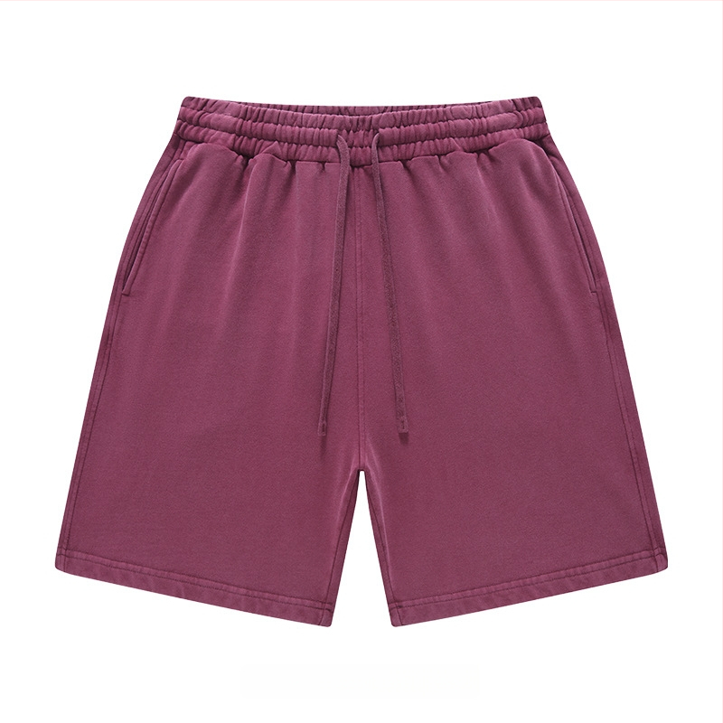 Ανδρικά και γυναικεία βαμβακερά σορτς με κορδόνι, χαλαρή γραμμή, μικροελαστικότητα, casual street style για καθημερινή χρήση