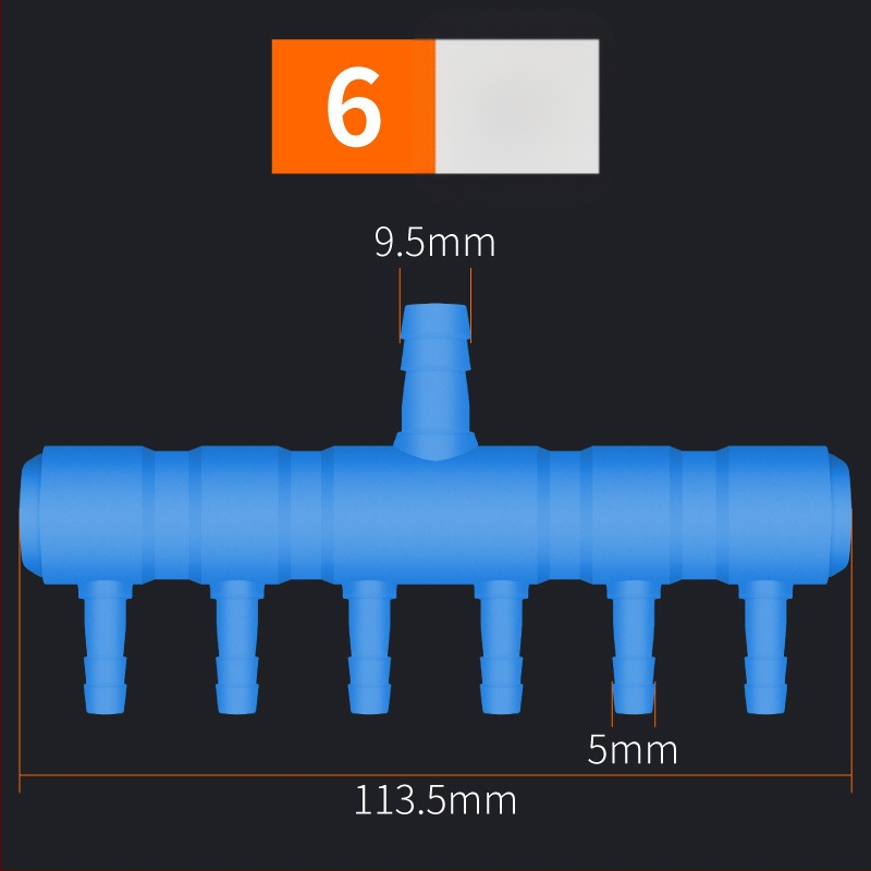 Πλαστικός διανομέας αέρα για αντλία ενυδρείου και αερισμό λίμνης — AquaBlue/Lanbao, 0,1 kg