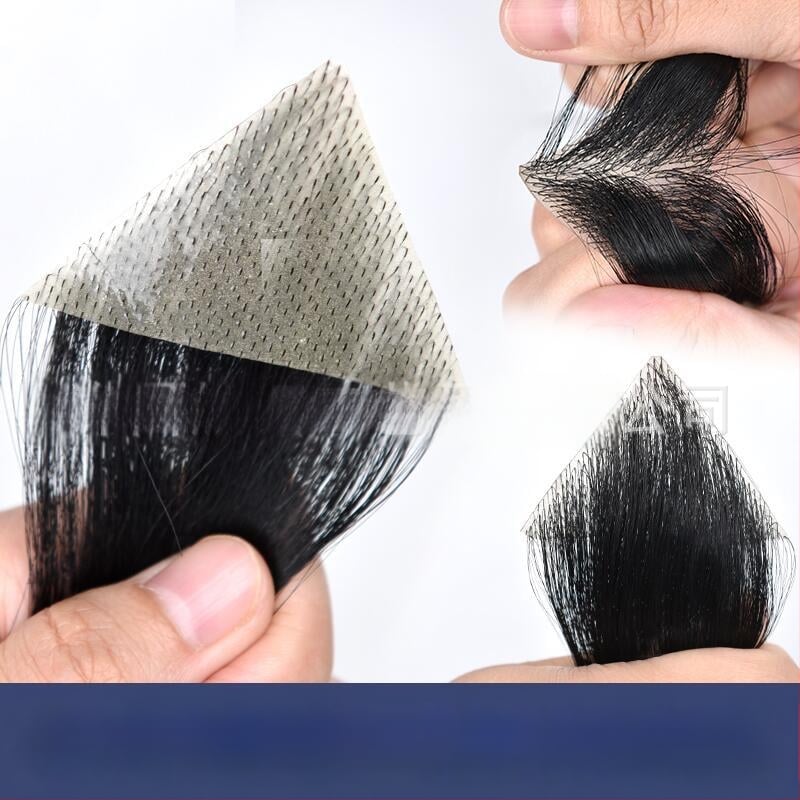 Biológiai fejbőr hegplaszt patch – emberi haj, kézzel szőtt, festhető