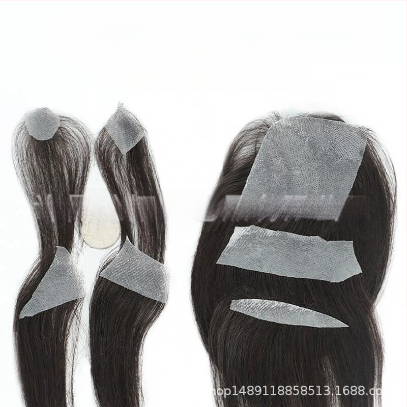 Biológiai fejbőr hegplaszt patch – emberi haj, kézzel szőtt, festhető