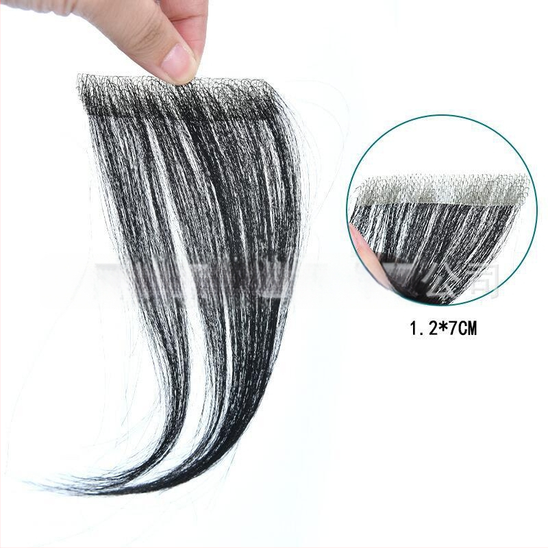 Biológiai fejbőr hegplaszt patch – emberi haj, kézzel szőtt, festhető