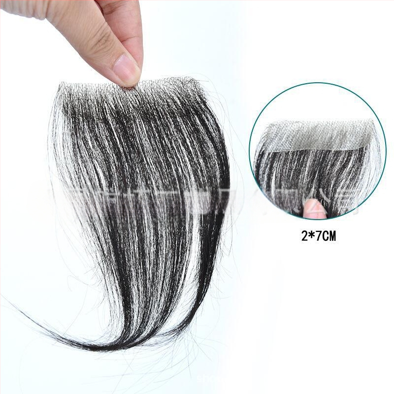 Biológiai fejbőr hegplaszt patch – emberi haj, kézzel szőtt, festhető