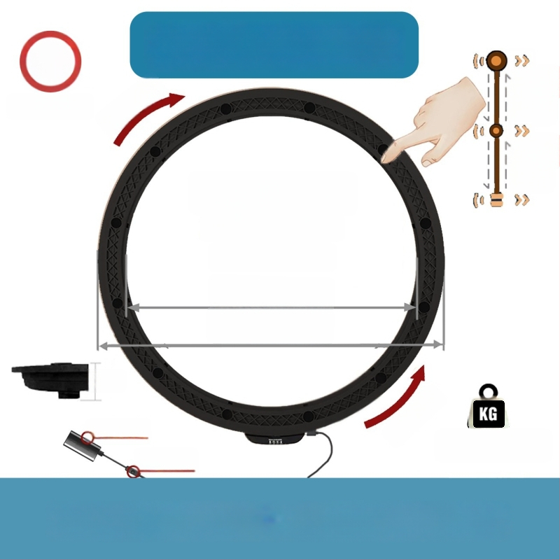 Elektromos forgóasztal étkezőasztalhoz — anyag műanyag; márka Jinpaili hardware; olasz minimalist stílus; univerzális felhasználás