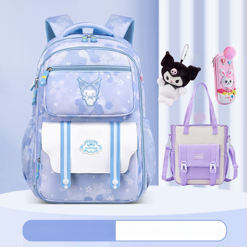 Culomi ghiozdan pentru fete – material ABS, respirabil, ultra-ușor, funcție de extindere, căptușeală din nylon