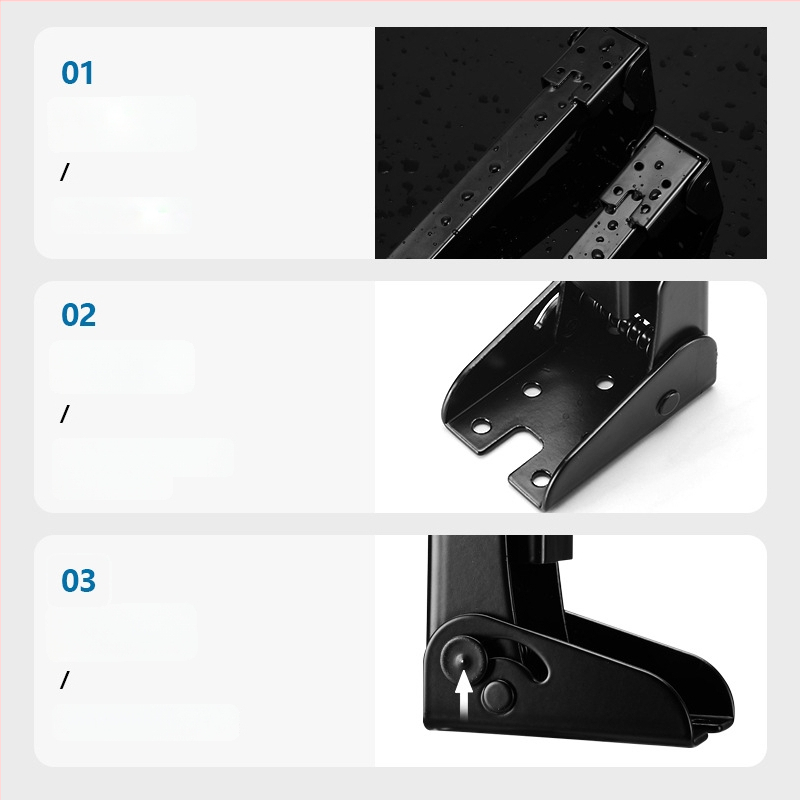 Összecsukható fém asztallábak – modern egyszerű stílus, ideális íróasztalokhoz, ágyakhoz és kempingasztalokhoz