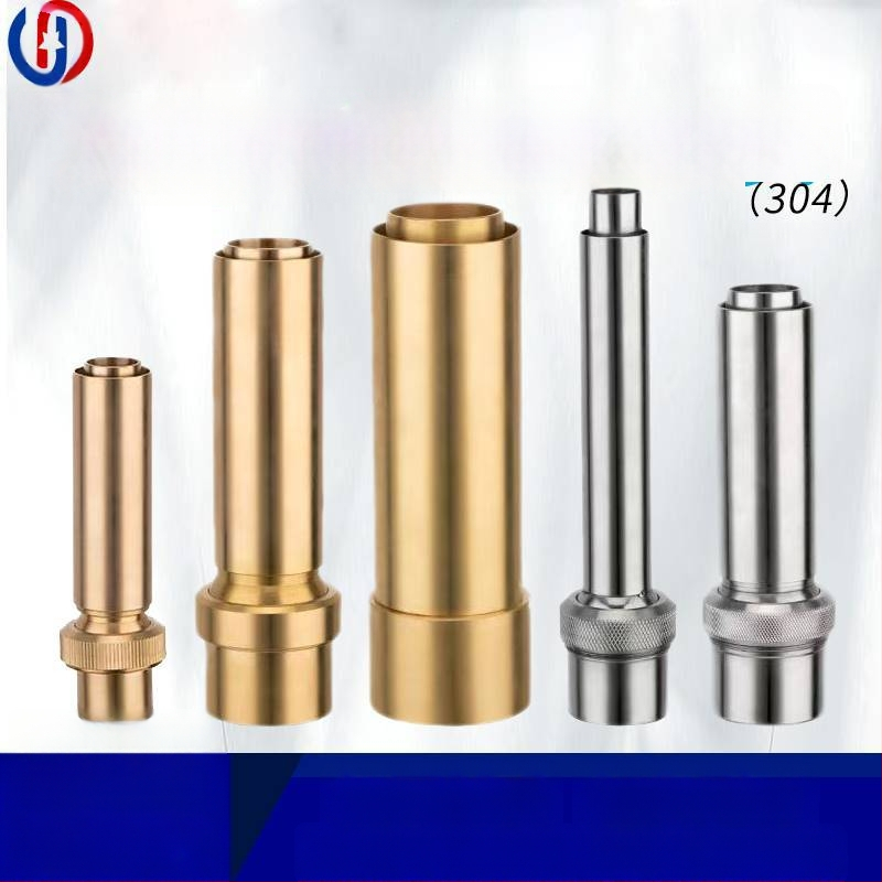 Fântână uscată pentru grădină din alamă și oțel inoxidabil, coloană Jade, pentru peisaj acvatic și iaz, pulverizator cu gaură unică