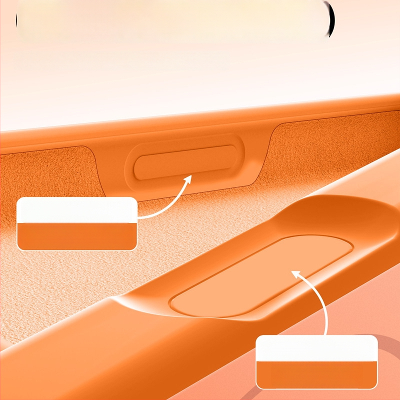 Kućište od tekućeg silikona za iPhone 17 Pro Max s tanjim magnetskim prstenom i kontrastnom bojom