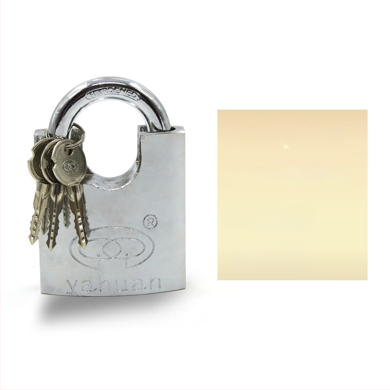 Háztartási réz lakat, egyenes nyitású modell, modern egyszerű stílus, alkalmas szekrényekhez és mérődobozokhoz