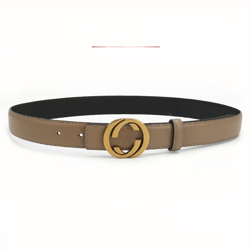 Curea de damă din piele naturală cu cataramă din aliaj, lățime 2-4 cm, strat de piele secundar, finisaj antic electroplacat, stil nișă