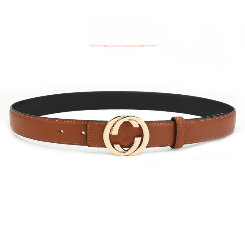 Curea de damă din piele naturală cu cataramă din aliaj, lățime 2-4 cm, strat de piele secundar, finisaj antic electroplacat, stil nișă