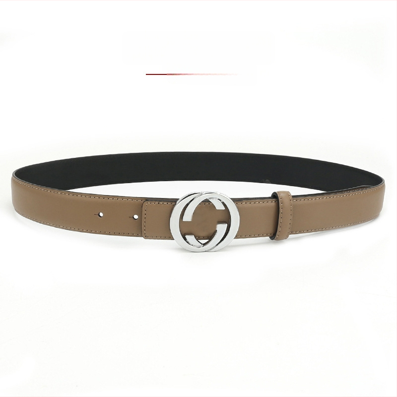 Curea de damă din piele naturală cu cataramă din aliaj, lățime 2-4 cm, strat de piele secundar, finisaj antic electroplacat, stil nișă