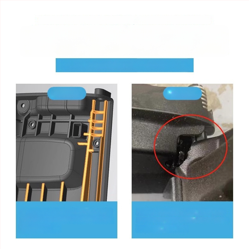 Panou de comutator al consolei centrale și capac de depozitare pentru Mercedes-Benz C-Class GLC (W205, C180, C200)