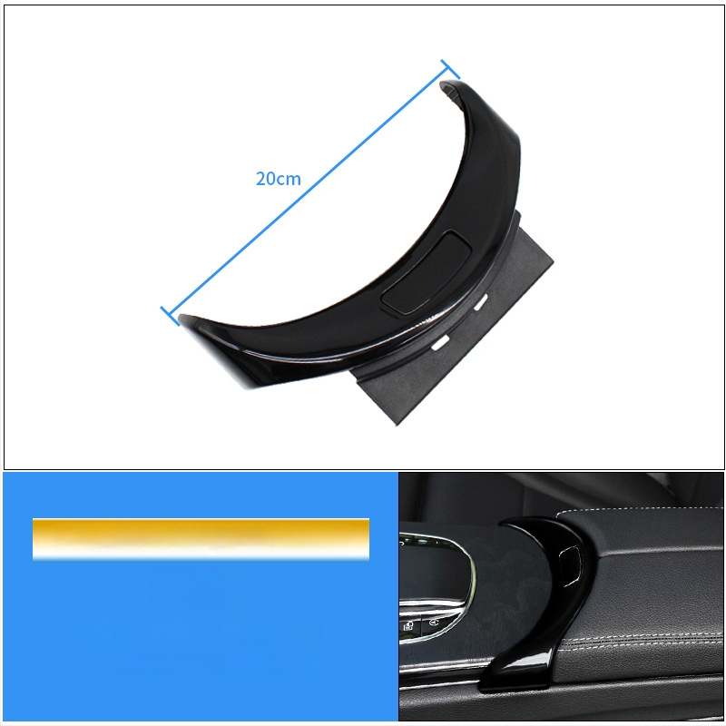 Panou de comutator al consolei centrale și capac de depozitare pentru Mercedes-Benz C-Class GLC (W205, C180, C200)