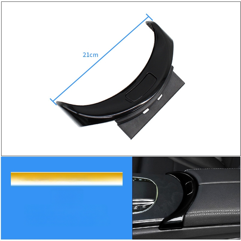 Panou de comutator al consolei centrale și capac de depozitare pentru Mercedes-Benz C-Class GLC (W205, C180, C200)