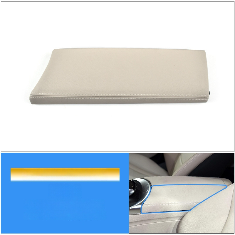 Panou de comutator al consolei centrale și capac de depozitare pentru Mercedes-Benz C-Class GLC (W205, C180, C200)