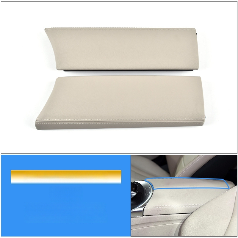 Panou de comutator al consolei centrale și capac de depozitare pentru Mercedes-Benz C-Class GLC (W205, C180, C200)