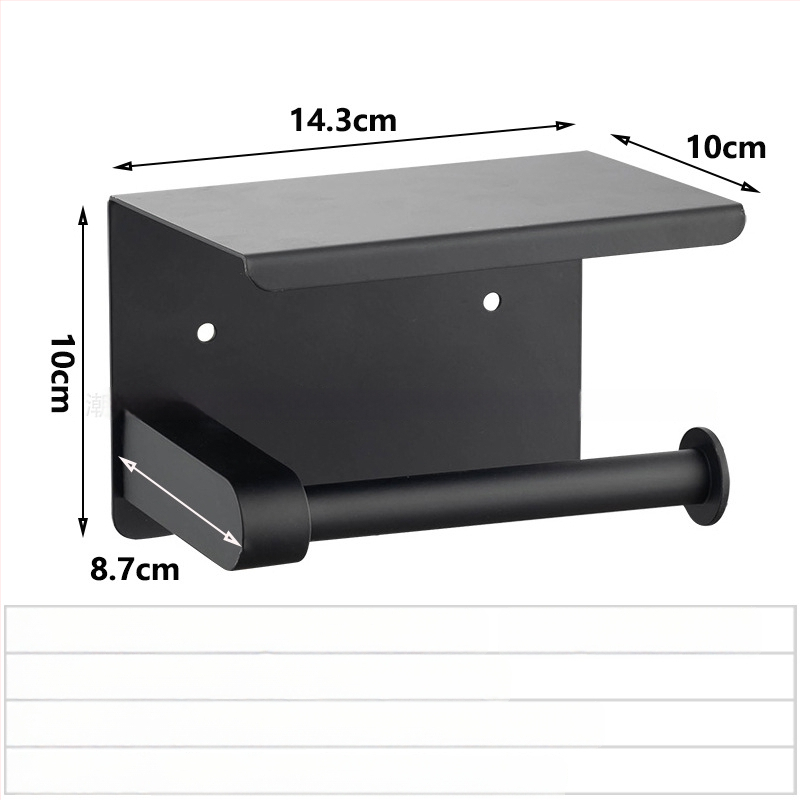 Suport pentru hârtie igienică din oțel inoxidabil cu suprafață lustruită (Material: Oțel inoxidabil; Finisaj: lustruit; Certificare: Niciuna)