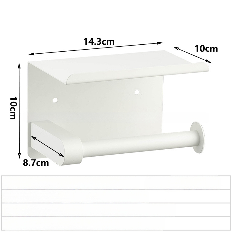Suport pentru hârtie igienică din oțel inoxidabil cu suprafață lustruită (Material: Oțel inoxidabil; Finisaj: lustruit; Certificare: Niciuna)
