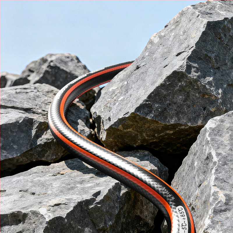 PU pružná vodovodná hadica (Model: 4-Point Pipe; Materiál: PU; Nominálny tlak: 1; Prevádzková teplota: 20; Značka: Airuidun)