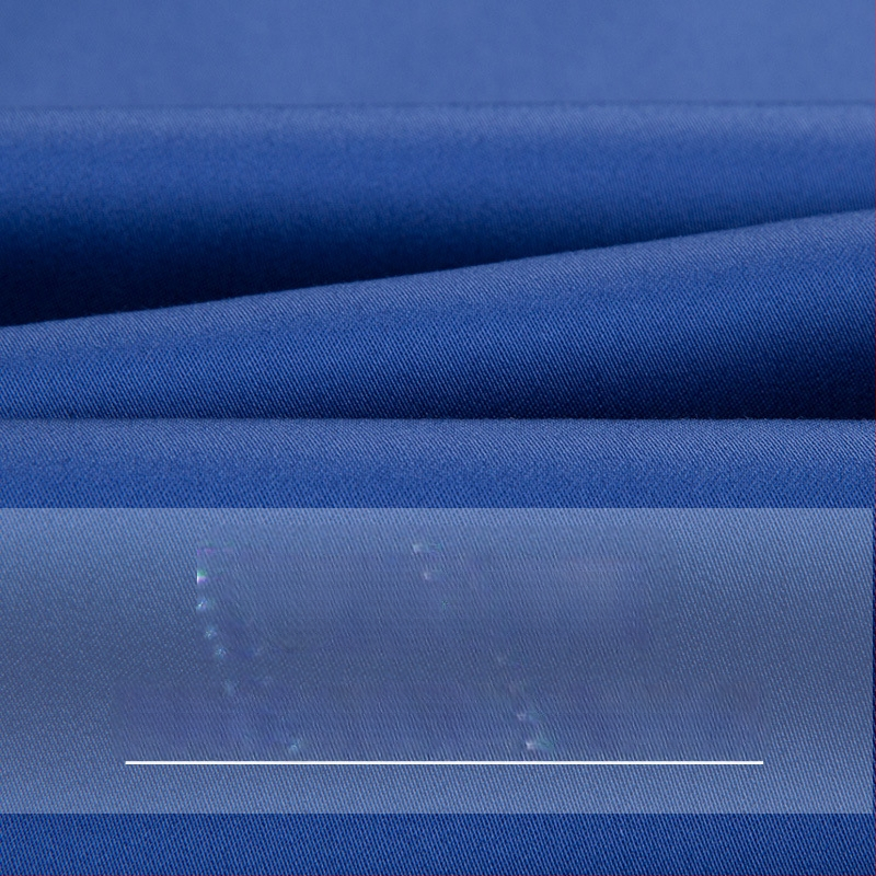 Cămașă pentru bărbați din bumbac mercerizat, mâneci lungi, fără călcare, guler pătrat, 100% bumbac