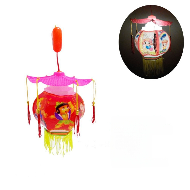 Fanar LED portabil pentru copii, cu interacțiune sunet-lumină – jucărie din plastic, 14+ ani