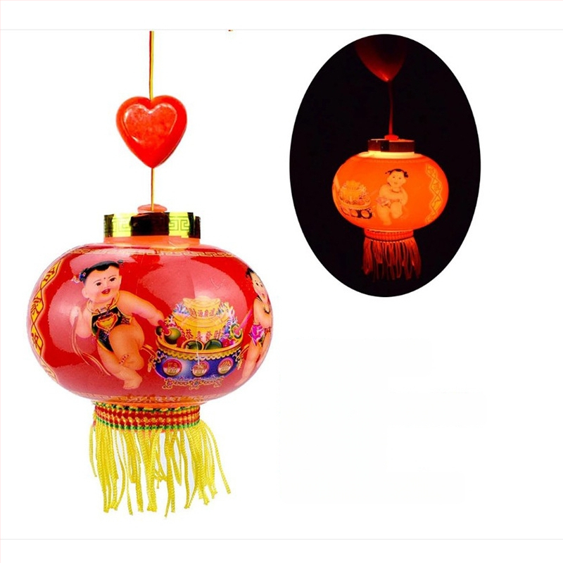 Fanar LED portabil pentru copii, cu interacțiune sunet-lumină – jucărie din plastic, 14+ ani