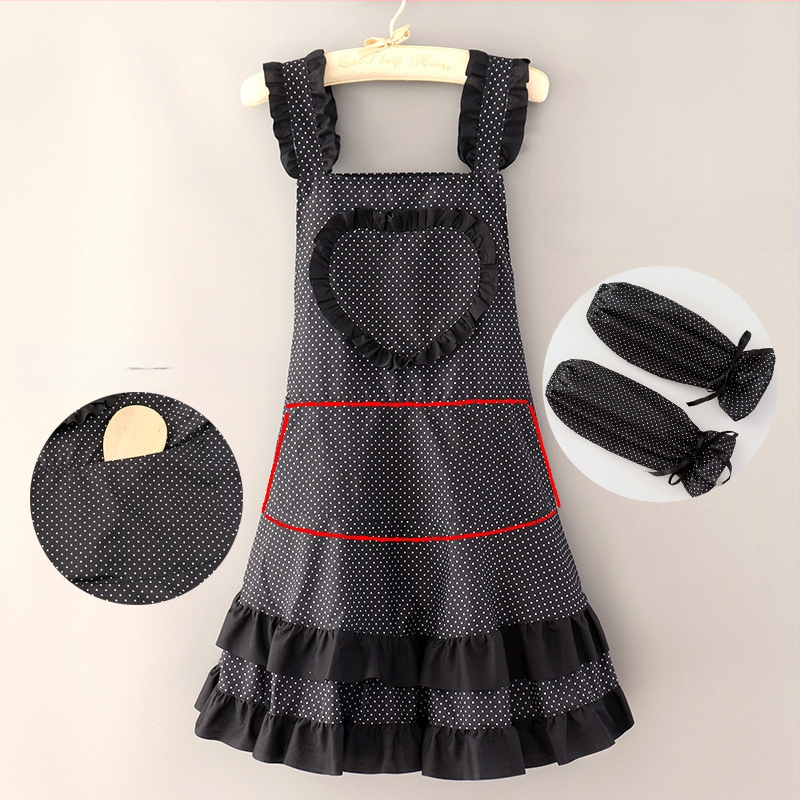 Kaihude Безръкавна престилка - водоустойчива, маслоустойчива, петноустойчива, корейски стил за кухнята