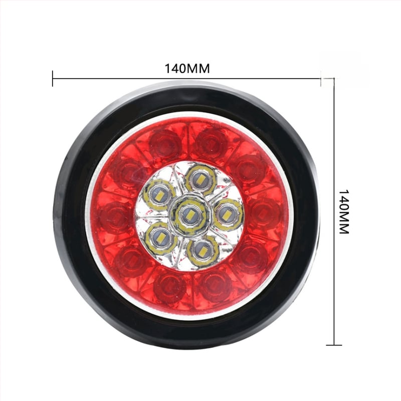 LED zadné svetlo pre nákladné auto, 12-24V, 10W, 1000 lm, Cimc single light