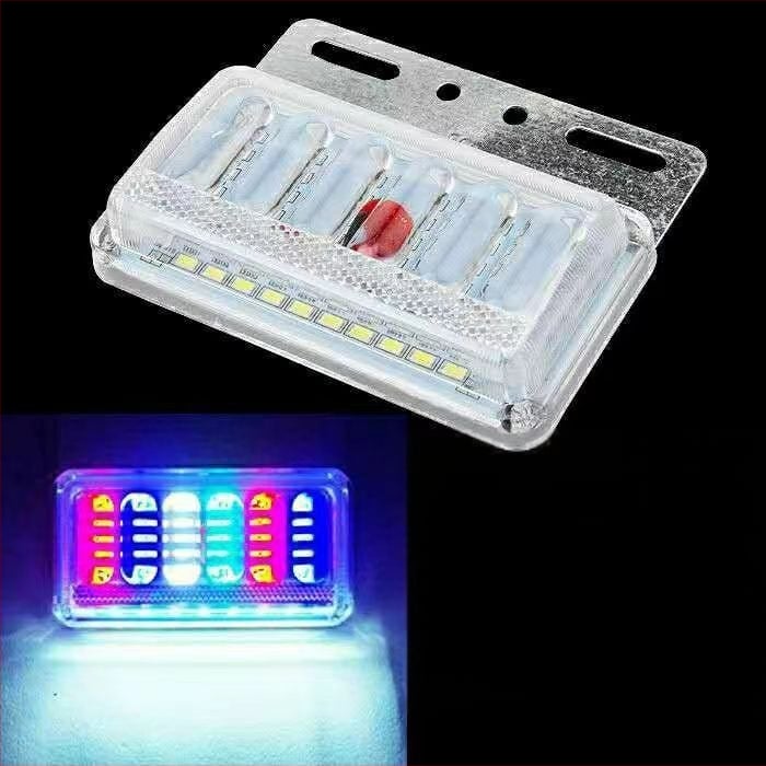 LED bočné svetlo pre nákladné auto, nepremokavé, 8W, 12/24V, 6D vylepšený model