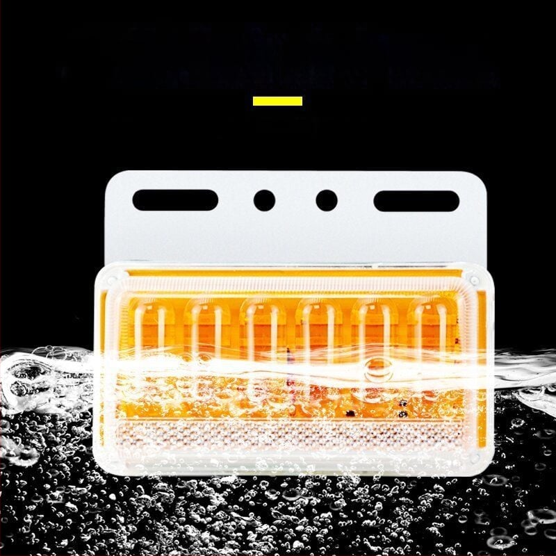 LED bočné svetlo pre nákladné auto, nepremokavé, 8W, 12/24V, 6D vylepšený model