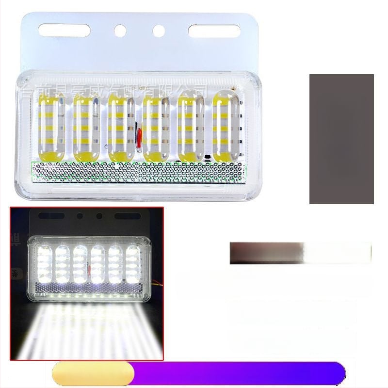 LED bočné svetlo pre nákladné auto, nepremokavé, 8W, 12/24V, 6D vylepšený model