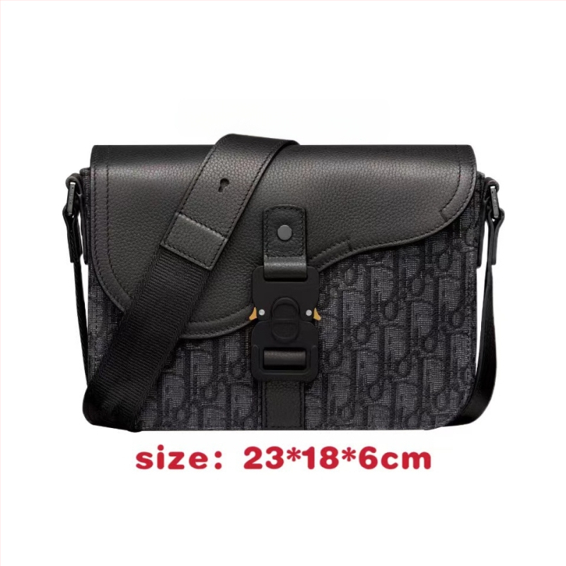 Ανδρική crossbody τσάντα τύπου σέλα — καμβάς, street fashion, Άνοιξη 2024, διαπνέουσα και ανθεκτική, καθημερινή χρήση