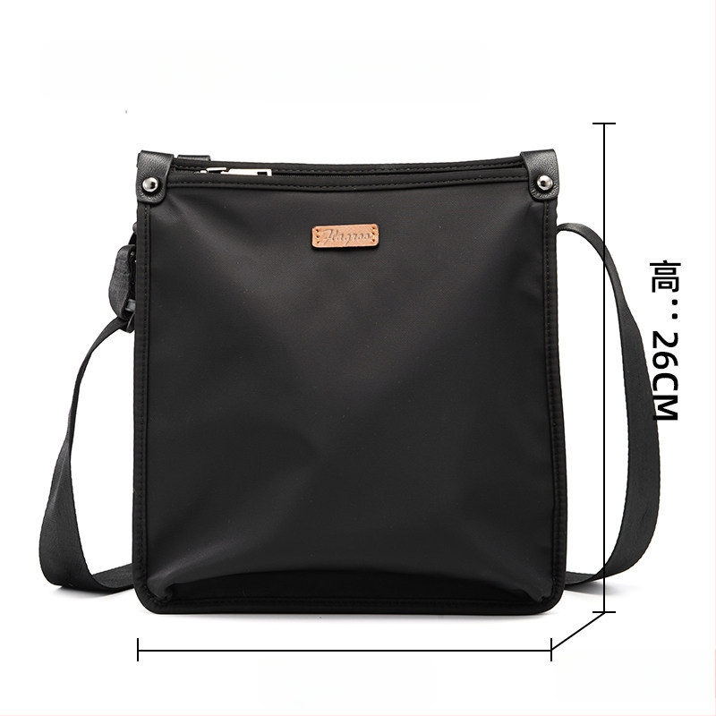 Ανδρική τσάντα ώμου από νάιλον 608, casual στυλ, 2024 Χειμώνας, κατάλληλη για ταξίδια αναψυχής