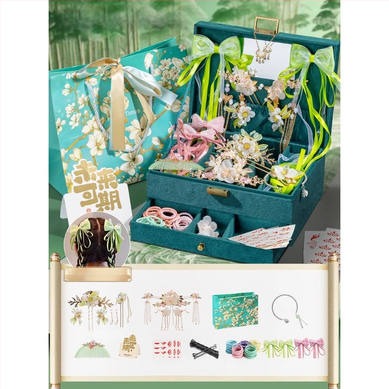 Set accesorii pentru păr pentru copii – agrașe metalice în formă de floare, lucrate manual, stil minimalist modern, ambalare individuală, lansare primăvara 2025