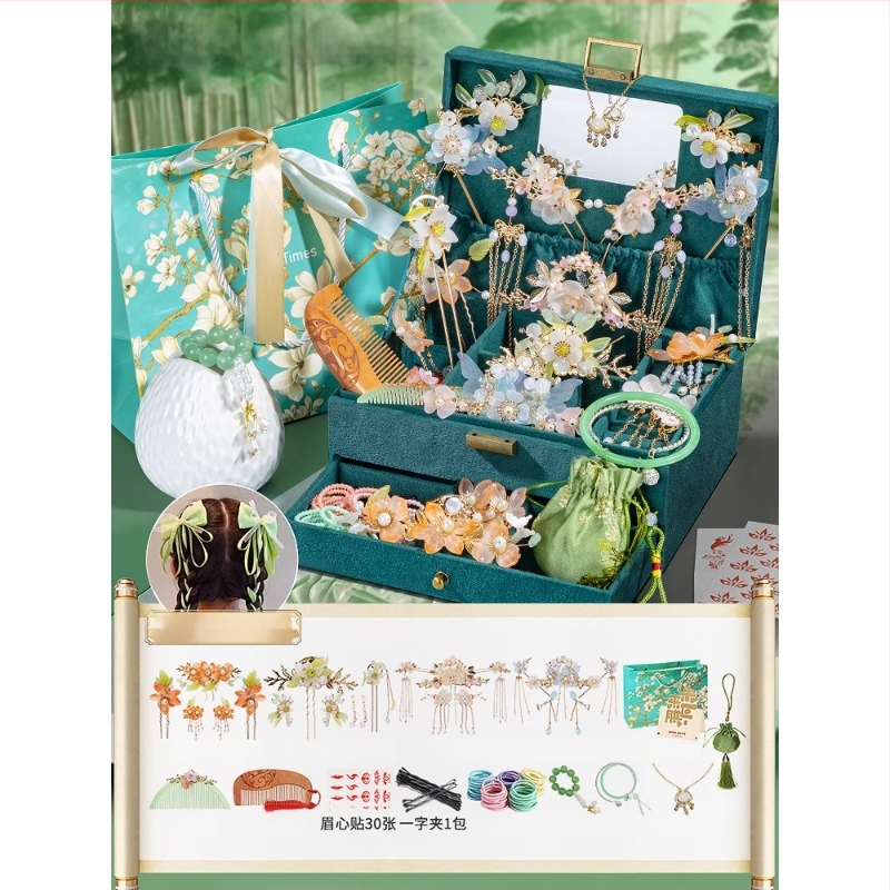 Set accesorii pentru păr pentru copii – agrașe metalice în formă de floare, lucrate manual, stil minimalist modern, ambalare individuală, lansare primăvara 2025