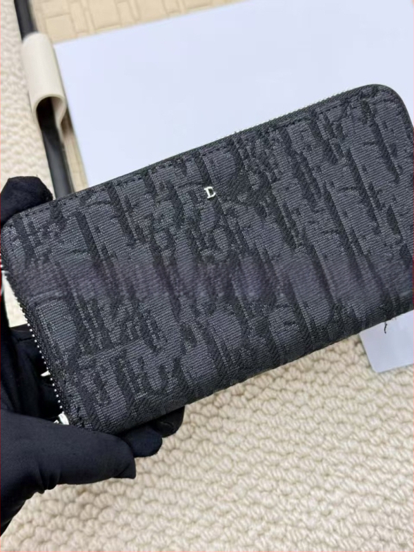 Μακρύ δερμάτινο πορτοφόλι με φερμουάρ, γνήσιο δέρμα, κορυφαίας ποιότητας, 1-πτυχή, unisex, μεγάλος χώρος για κάρτες